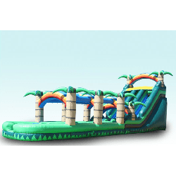 Hawaiian Water Slide with Slip & Slide